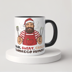 Świąteczny Kubek na Święta - Król Świąt, grilla i dobrego humoru